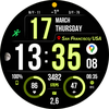 WFP 241 Digital watch face
