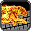 Cheetah Fire Keyboard Theme