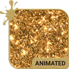 Gold Glitter Wallpaper