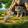 Wolf Family Life RPG Wolf Game