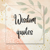 Wisdom quotes daily motivation