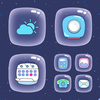 Wow Bear White Cute Icon Pack