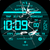 Broken Screen Watch Face