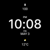 Black Fit Watch Face