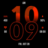 Active Red Watch Face