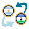 Argentine Peso x Lesotho Loti