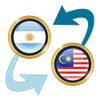 Arg. Peso x Malaysian Ringgit