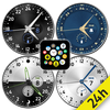 12/24h Analog Watch Face Pack