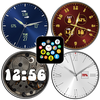 Elegant watch face theme pack