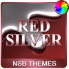 Red Silver Theme for Xperia