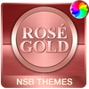 Rosé Gold theme for Xperia