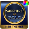 Sapphire Gold Theme for Xperia