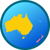 Australia and Oceania map