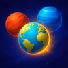 Merge Planets - Fruit Matching