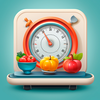 Kitchen digital scales helper