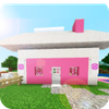Pink mansion for minecraft