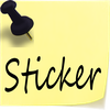 Sticker widget
