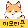 Korean Stickers Mochi-corgi