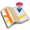 Map of Croatia offline