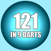121 in 9 darts