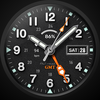 GMT007 Analog Watch face