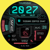 Cyberpunk Neon Watch Face