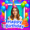 Happy Birthday Photo Frame
