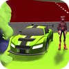 Super Heroes Power Car Racing