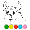 Farm Animals Coloring Game