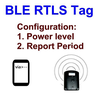 BLE RTLS Tag configuration Sof
