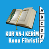 Kur'an-ı Kerim Konu Fihristi