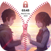 Zipper Lock Screen 3D Themes