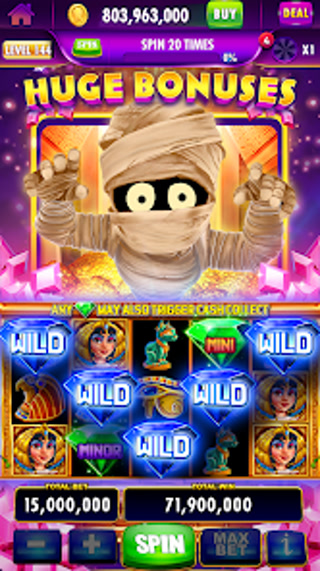 Creative for Cashman Casino Slots Games